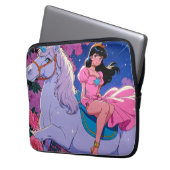 Anime Eenhoorn Laptop Sleeve (Voorkant Links)