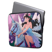 Anime Eenhoorn  Laptop Sleeve (Voorkant Links)
