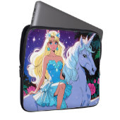 Anime Eenhoorn  Laptop Sleeve (Voorkant Rechts)