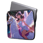 Anime Eenhoorn  Laptop Sleeve (Voorkant Links)