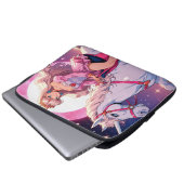Anime Eenhoorn Laptop Sleeve (Voorkant onderkant)