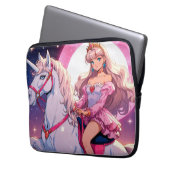 Anime Eenhoorn Laptop Sleeve (Voorkant Links)