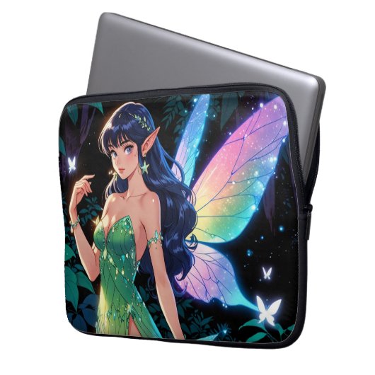 Anime Electronics Bag Laptop Sleeve (Voorkant Links)