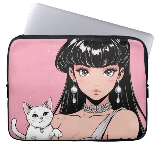 Anime Electronics Bag Laptop Sleeve (Voorkant)