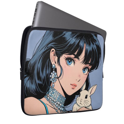 Anime Electronics Bag Laptop Sleeve (Voorkant Rechts)