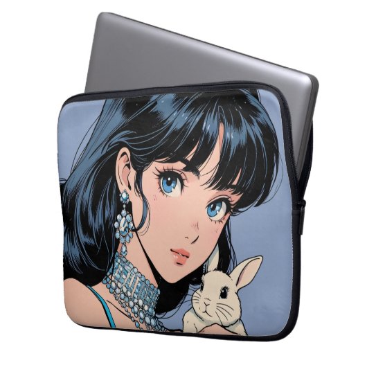 Anime Electronics Bag Laptop Sleeve (Voorkant Links)
