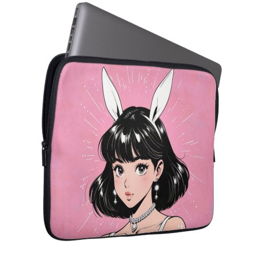 Anime Electronics Bag Laptop Sleeve (Voorkant Rechts)