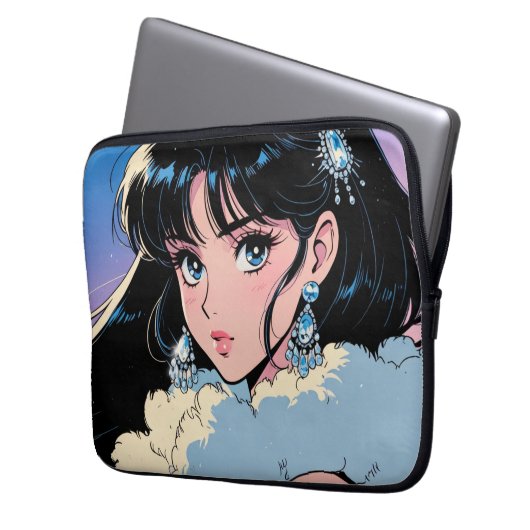 Anime Electronics Bag Laptop Sleeve (Voorkant Links)