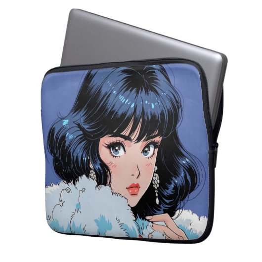 Anime Electronics Bag Laptop Sleeve (Voorkant Links)