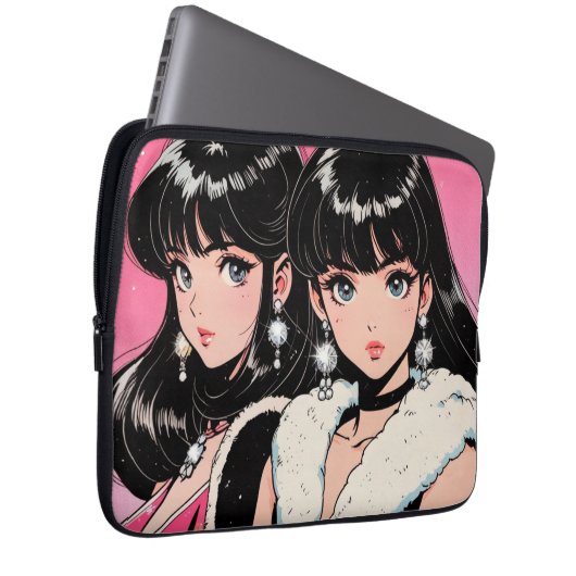 Anime Electronics Bag Laptop Sleeve (Voorkant Rechts)