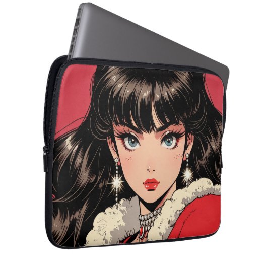 Anime Electronics Bag Laptop Sleeve (Voorkant Rechts)