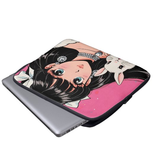 Anime Electronics Bag Laptop Sleeve (Voorkant onderkant)