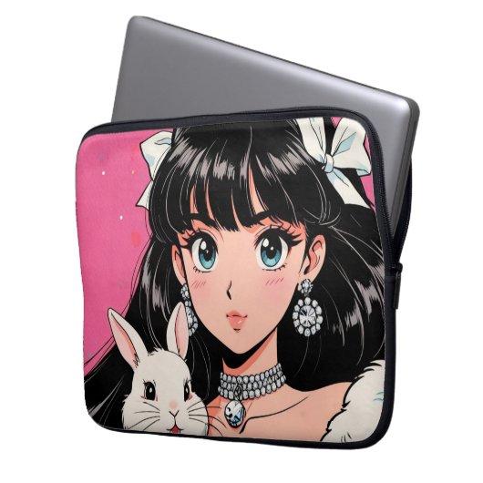 Anime Electronics Bag Laptop Sleeve (Voorkant Links)
