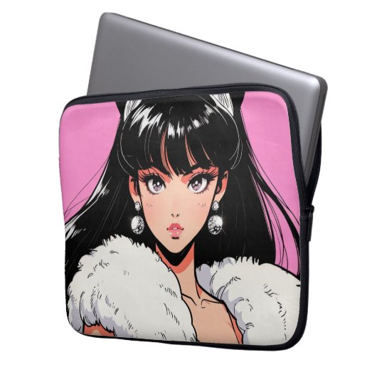 Anime Electronics Bag Laptop Sleeve (Voorkant Links)