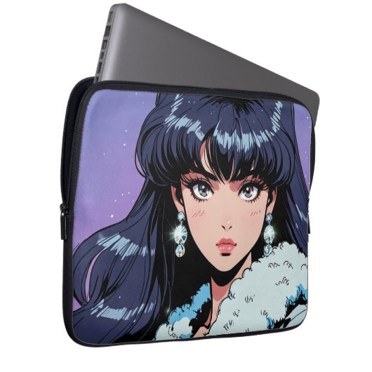Anime Electronics Bag Laptop Sleeve (Voorkant Rechts)