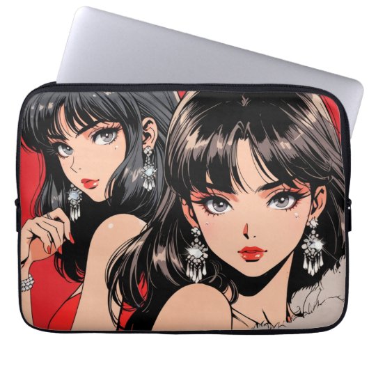 Anime Electronics Bag Laptop Sleeve (Voorkant)