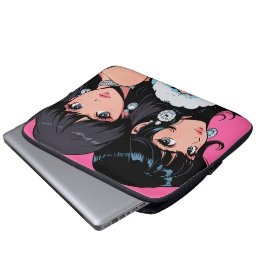 Anime Electronics Bag Laptop Sleeve (Voorkant onderkant)
