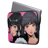 Anime Electronics Bag Laptop Sleeve (Voorkant Links)