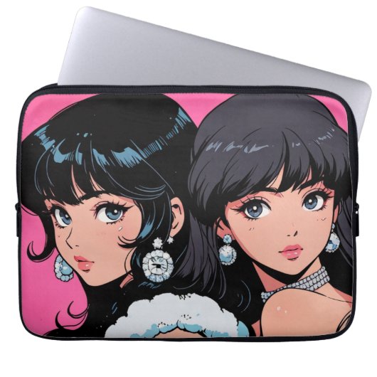 Anime Electronics Bag Laptop Sleeve (Voorkant)