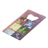 Anime Elements Kaart Bottle Open Creditkaart Flessenopener (Voorkant Gekanteld)