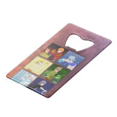 Anime Elements Kaart Bottle Open Creditkaart Flessenopener (Achterkant Gekanteld)