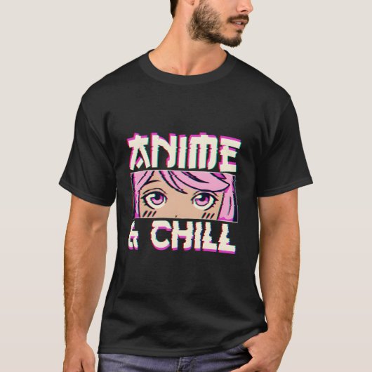 Anime en Chill T-shirt (Voorkant)