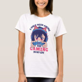 Anime en games t-shirt (Voorkant)