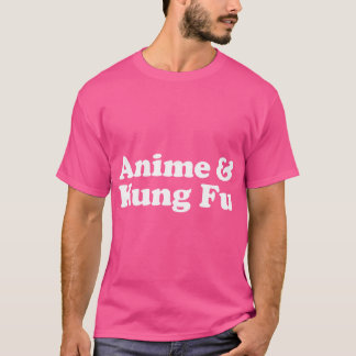Anime en Kung Fu Kawaii T-shirt