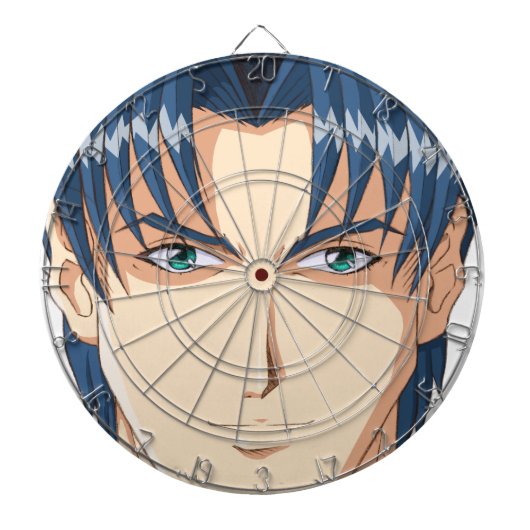 Anime en Manga Faces Dartbord (Voorkant)