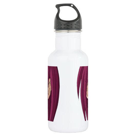 Anime en Manga Faces Waterfles (Achterkant)