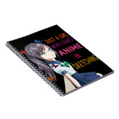 Anime en Sketching, alleen een meisje dat van Anim Notitieboek (Rechterzijde)
