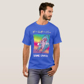 Anime esthetische vrienden t-shirt (Voorkant volledig)