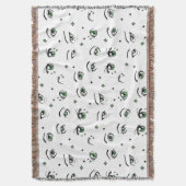 ANIME EYE PATROON ONTWERP DEKEN (Voorkant Verticaal)