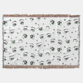 ANIME EYE PATROON ONTWERP DEKEN