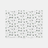 ANIME EYE PATROON ONTWERP FLEECE DEKEN (Voorkant (Horizontaal))