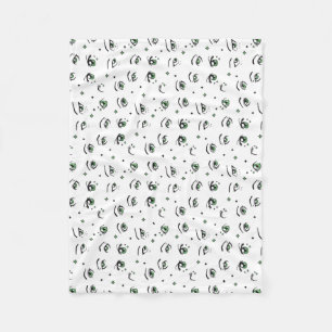 ANIME EYE PATROON ONTWERP FLEECE DEKEN