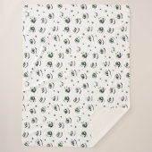 ANIME EYE PATROON ONTWERP SHERPA DEKEN (Voorkant)