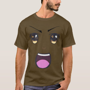 Anime Eyes Angry Japan Culture Art Japans aves T-shirt