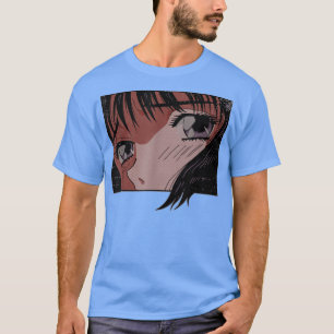 Anime Eyes Girl Japan Indie Aesthetic Japans T-shirt
