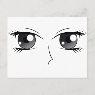 Anime Eyes - Manga Briefkaart