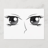 Anime Eyes - Manga Briefkaart (Voorkant)