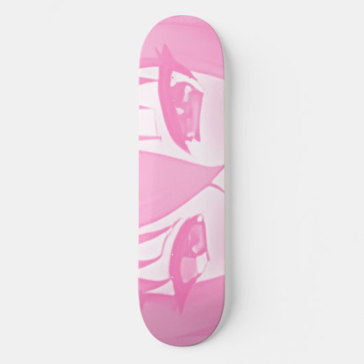 Anime Eyes Skateboard Deck (Voorkant)