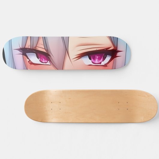 Anime Eyes Skateboard Deck (Horizontaal)