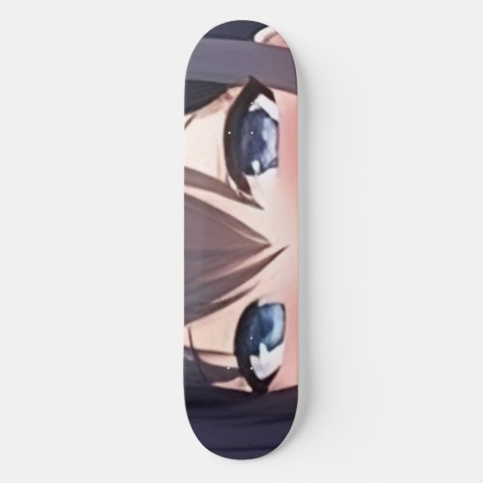 Anime Eyes Skateboard Deck (Voorkant)