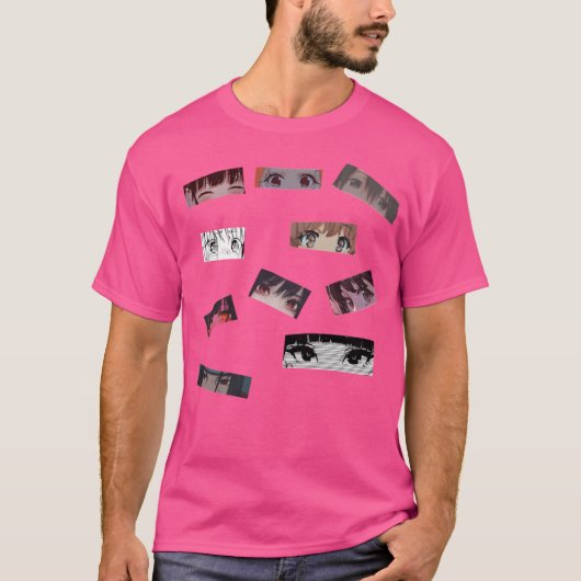 Anime Eyes T-shirt (Voorkant)