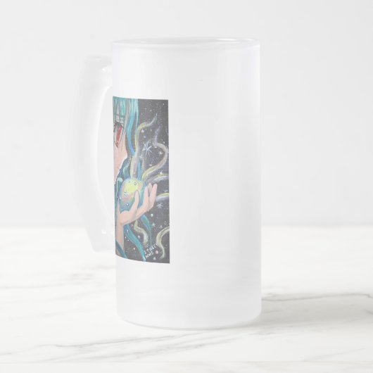 Anime Fairy Matglas Bierpul (Voorkant links)