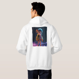 Anime fan art hoodie