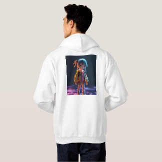 Anime fan art hoodie