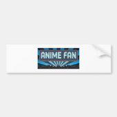 Anime Fan Marquee Bumpersticker (Voorkant)