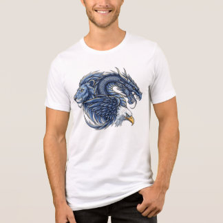 Anime Fantasy Beast Fusion T-shirt – Lion, Eagle &
